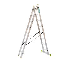 Лестница алюминиевая 2х8 (3,71м)